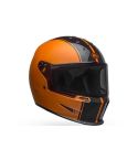 CASCO BELL ELIMINATOR CULTURE NARANJA MATE NEGRO BRILLANTE