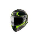 CASCO MT THUNDER 3 TURBINE SV NEGRO MATE/AMARILLO NEON