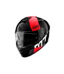 CASCO MT BLADE 2 SV NEGRO/ROJO MATE