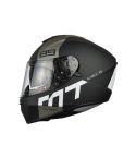 CASCO MT BLADE 2 89 SV GRIS/NEGRO/BLANCO MATE