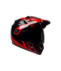 CASCO BELL MX-9 ADVENTURE MIPS NEGRO/ROJO BRILLANTE