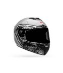 CASCO BELL SRT ASSASSIN GRIS BRILLANTE/BLANCO CAMU