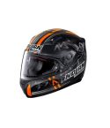 CASCO NOLAN N60-5 REPLICA CANET NEGRO MATE/NARANJA NEÓN