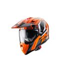 CASCO CABERG XTRACE SAVANA NARANJA/NEGRO/ANTRACITA