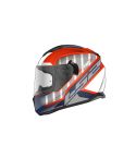 CASCO LS2 320 STREAM LETALIS NARANJA NEÓN/AZUL NAVY