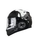 CASCO LS2 320 STREAM VIATOR NEGRO MATE/BLANCO