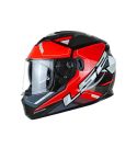 CASCO LS2 320 STREAM BORTHEX NEGRO BRILLANTE/ROJO