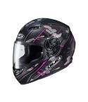 CASCO HJC CS-15 SONGTAN NEGRO MATE/FUCSIA