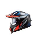 CASCO LS2 MX-701 EXPLORER FOCUS AZUL/BLANCO/ROJO