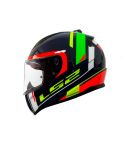 CASCO LS2 353 CHOS AZUL NAVY/ NARANJA NEÓN