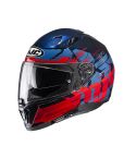 CASCO HJC I70 ALLIGON AZUL/ROJO