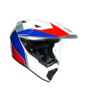 CASCO AGV AX9 ATLANTE BLANCO/AZUL/ROJO