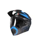 CASCO AGV AX9 ANTARTICA NEGRO MATE/AZUL