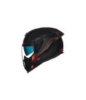 CASCO NEXX SX.100R FRENETIC NEG MAT/ROJ TL M