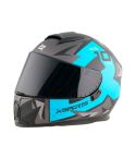 CASCO X-SPORTS M66 SV LONIKS GRIS/CIELO