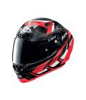 CASCO X-LITE 803 RS ULTRA CARB MOTOR MASTER NEG BR/ROJ TL L