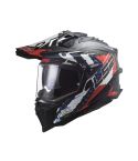 CASCO LS2 MX-701 EXPLORER CARBON EXTEND ROJO/BLANCO/AZUL MATE 