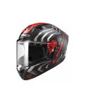 CASCO LS2 805 THUNDER CARBON SPUTNIK TITANIO/ROJO