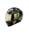 CASCO X-LITE 803 RS ULTRA CARBON NEGRO BRILLANTE/DORADO