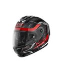 CASCO X-LITE 903 ULTRA CARBON HARDEN NEGRO BRILLANTE/ROJO