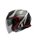 CASCO MT THUNDER 3 SV JET BOW ROJO MATE