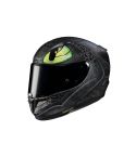 CASCO HJC RPHA-11 TOOHLESS UNIVERSAL NEGRO MATE/VERDE