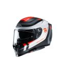 CASCO HJC RPHA 70 CARBON REPLE NEGRO MATE/BLANCO/NARANJA NEÓN