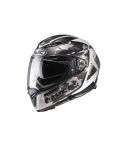 CASCO HJC F70 KATRA BLANCO MATE/NEGRO