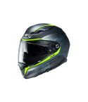 CASCO HJC F70 FERON NEGRO MATE/VERDE NEON