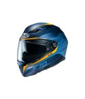 CASCO HJC F70 FERON AZUL MATE/AMARILLO NEON