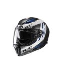 CASCO HJC F70 CARBON KESTA NEGRO MATE/AZUL