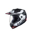 CASCO HJC DS-X1 TACTIC NEGRO MATE/ROJO