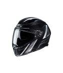 CASCO HJC F70 CARBON ESTON NEGRO BRILLANTE/GRIS