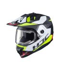 CASCO HJC DS-X1 TACTIC NEGRO MATE/AMARILLO NEON