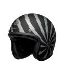 CASCO BELL CUSTOM 500 VRTG NEGRO MATE/GRIS