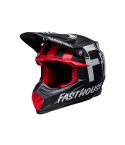 CASCO BELL MOTO 9 S FLEX TRIBE NEGRO/BLANCO