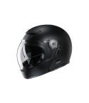 CASCO HJC V90 SOLID SEMI FLAT NEGRO