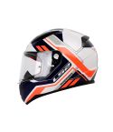 CASCO LS2 353 SUPREME BLANCO/NARANJA NEON