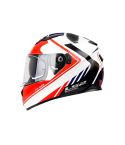 CASCO LS2 320 STREAM GGIO BLANCO/ROJO