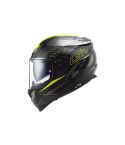 CASCO LS2 327 CHALLENGER FOLD CARBON/AMARILLO NEON