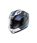 CASCO NOLAN N60-6 DOWNSHIFT NEGRO MATE/AZUL NAVI