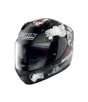 CASCO NOLAN N60-6 GEMINI REPLICA CARLOS CHECA NEGRO MATE/BLANCO