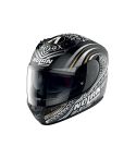 CASCO NOLAN N60-6 GEMINI REPLICA ARON CANET NEGRO MATE/BLANCO