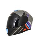 CASCO SPARTAN GECKO EPIC GRIS/AZUL