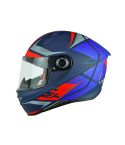 CASCO MT REVENGE 2 S HATAX AZUL/ROJO/MATE