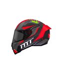 CASCO MT REVENGE 2 S FOUNDATION NEGRO/ROJO/BRILLANTE