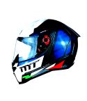 CASCO MT REVENGE 2 BRUSH AZUL/NEGRO MATE