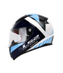 CASCO LS2 353 BLINK BLANCO/AZUL