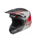 CASCO FLY KINETIC DRIFT CHARCOAL/GRIS/ROJO