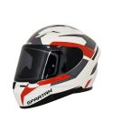 CASCO SPARTAN SEGMENT OCEAN BLANCO/ROJO